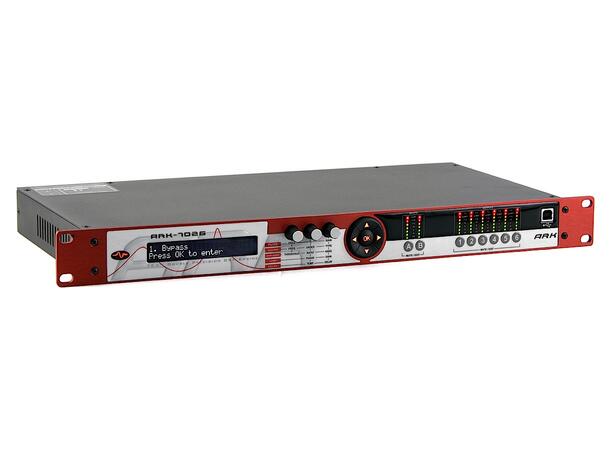 LYNX ARK-7026 Høyttalerprosessor 56bit, 120dB  2 inn/ 6 ut. Ethernet.
